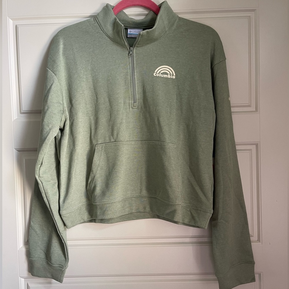 NWT Columbia Trek French Terry 1/4 zip